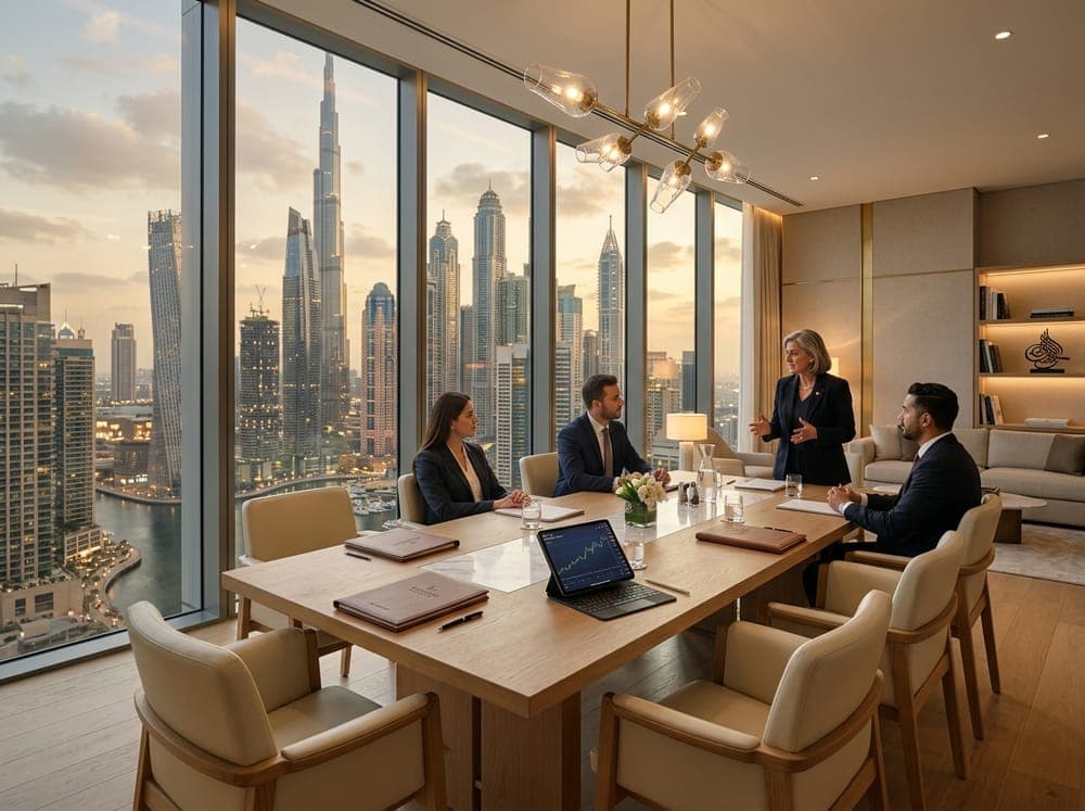 Dubai Corporate Advisory Meeting Room